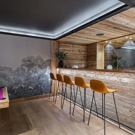 Neuf Contemporain A Courchevel, 5 Chambres, Jacuzzi, 10 Adultes + 4 Enfants - Fr-1-562-1 Шале Куршевель