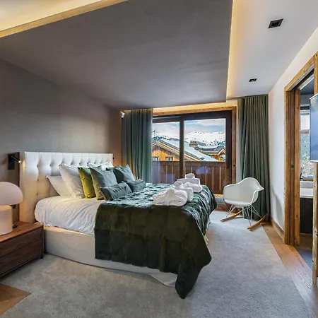Neuf Contemporain A Courchevel, 5 Chambres, Jacuzzi, 10 Adultes + 4 Enfants - Fr-1-562-1 * Κουρσεβέλ